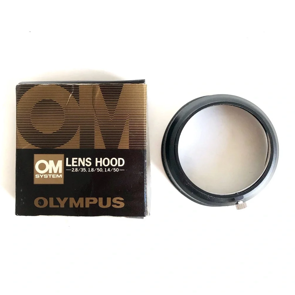 Olympus Black Lens Hood with Branded Box